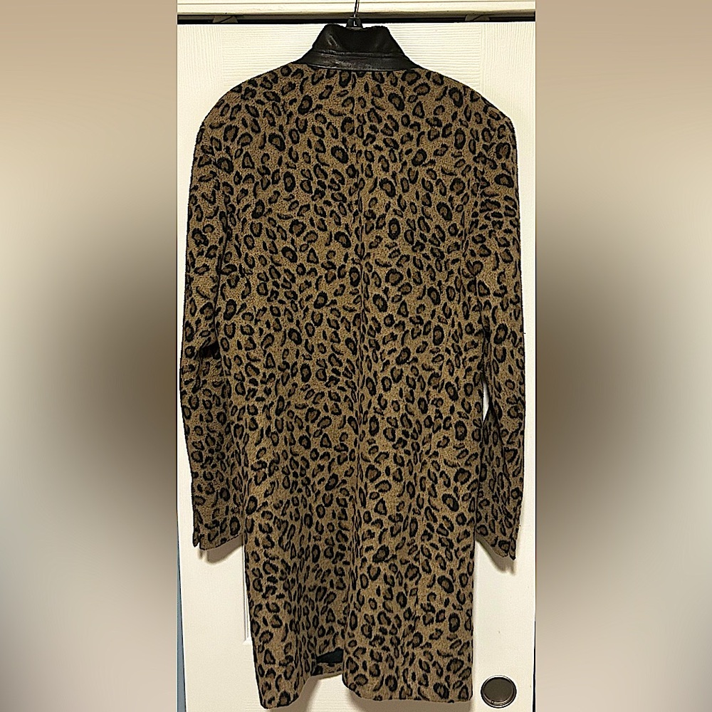 Limited Edition: ‘15 Collab: Nick GimShaw X Topman - Leopard Crombie Dress Coat - Picture 2 of 3